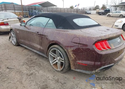 2018 Ford Mustang Gt Premium from USA, damaged, VIN 1FATP8FF1J5178447